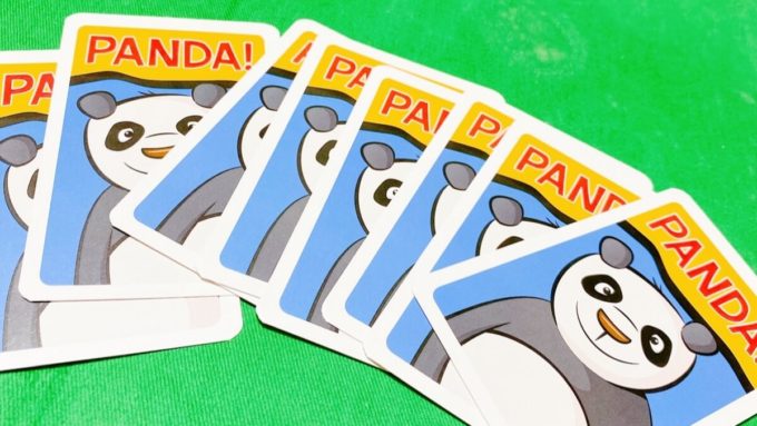 カードゲームのパンダ