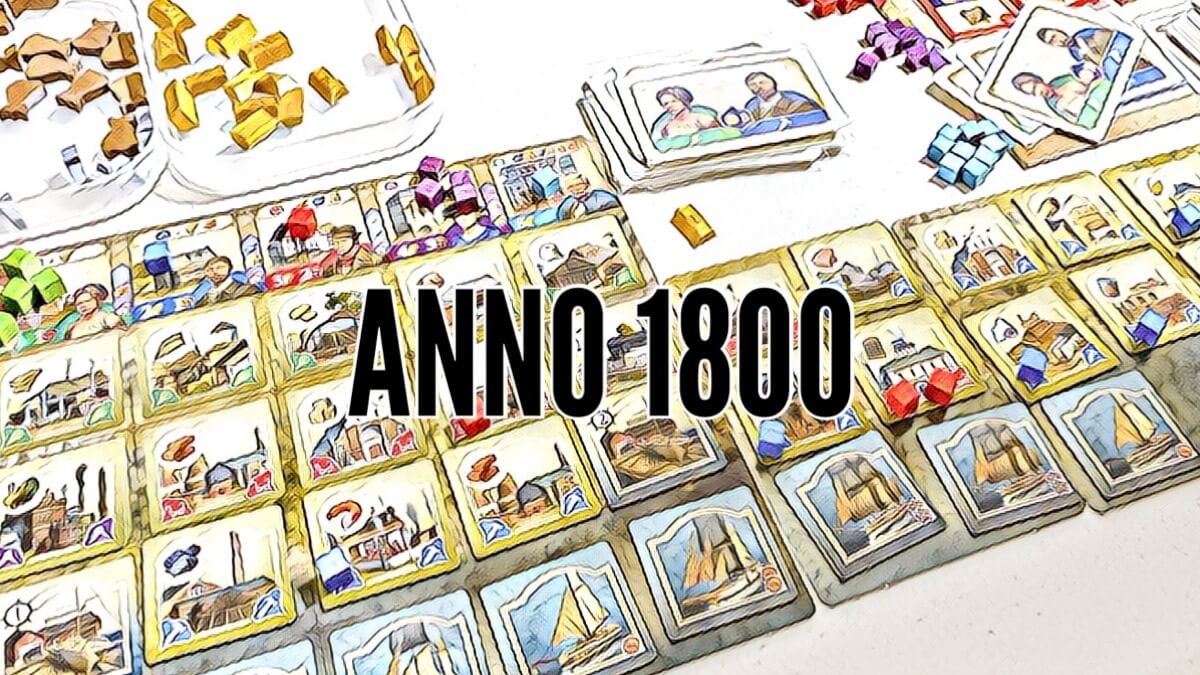ボードゲーム] アノ1800（ANNO 1800 ）紹介｜ゴクラキズム