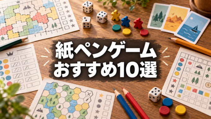 紙ペンゲームおすすめ10選
