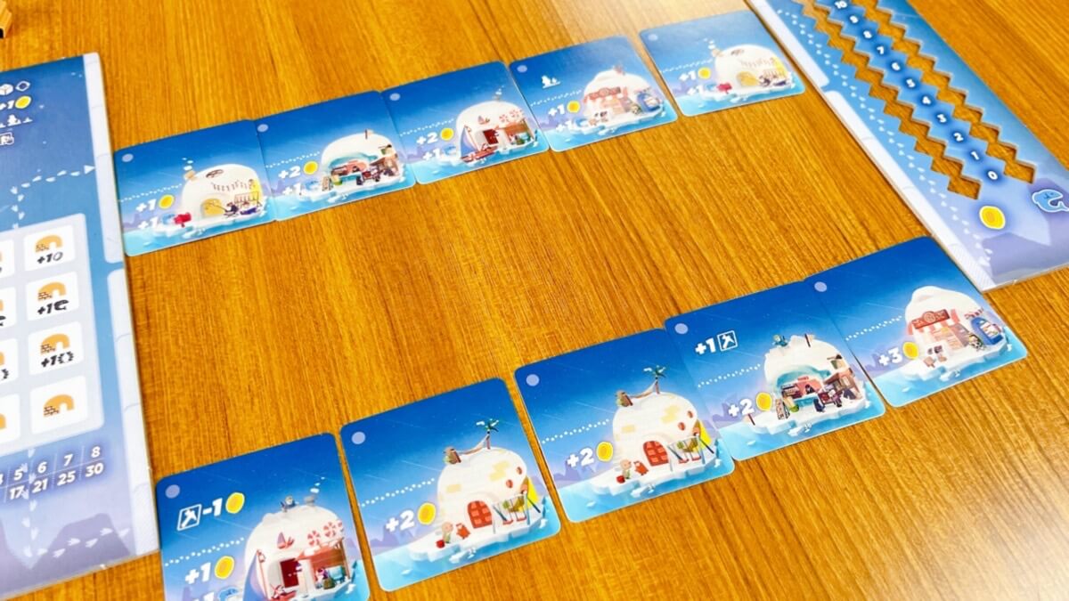 ボードゲームのスノーコロニー