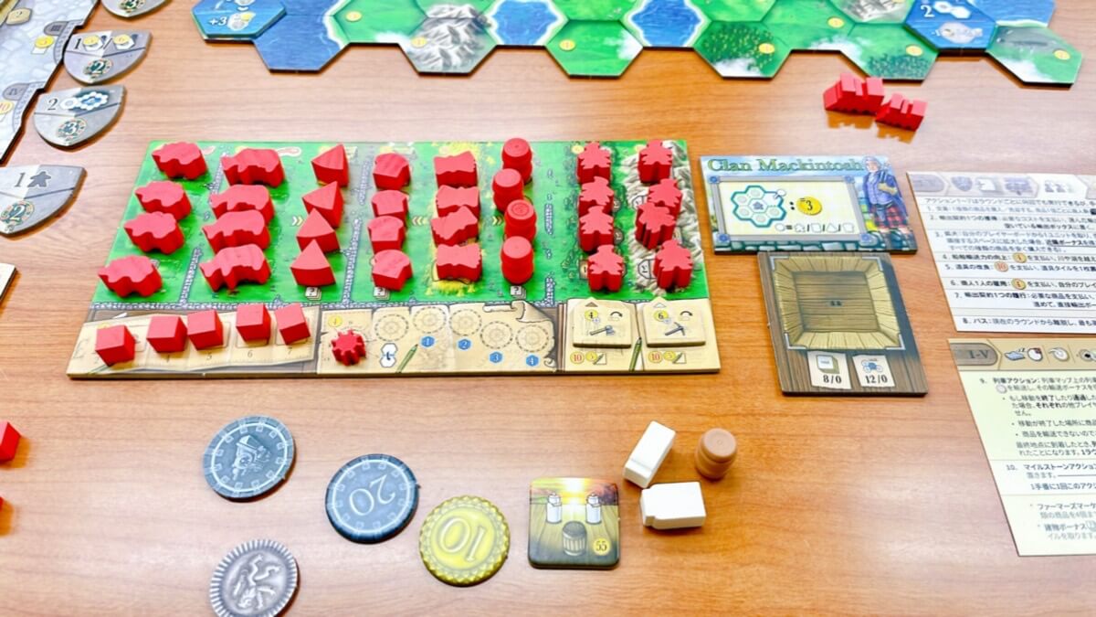 ボードゲーム] クランズ・オブ・カレドニア拡張インダストリア