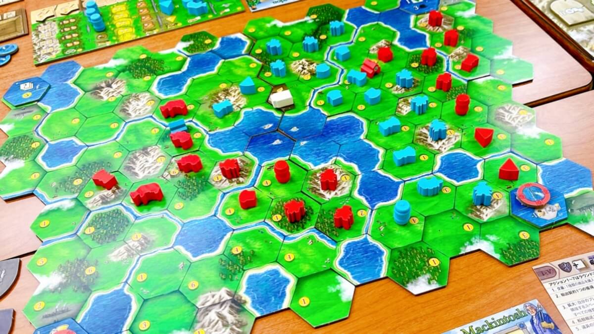 【mihi0001】クランズオブカレドニア ボードゲーム] クランズ・オブ・カレドニア拡張インダストリア