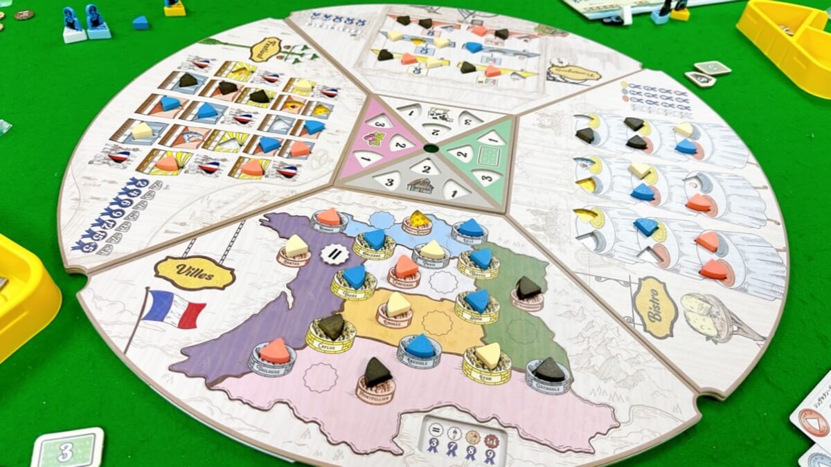 ボードゲームのフロマージュ